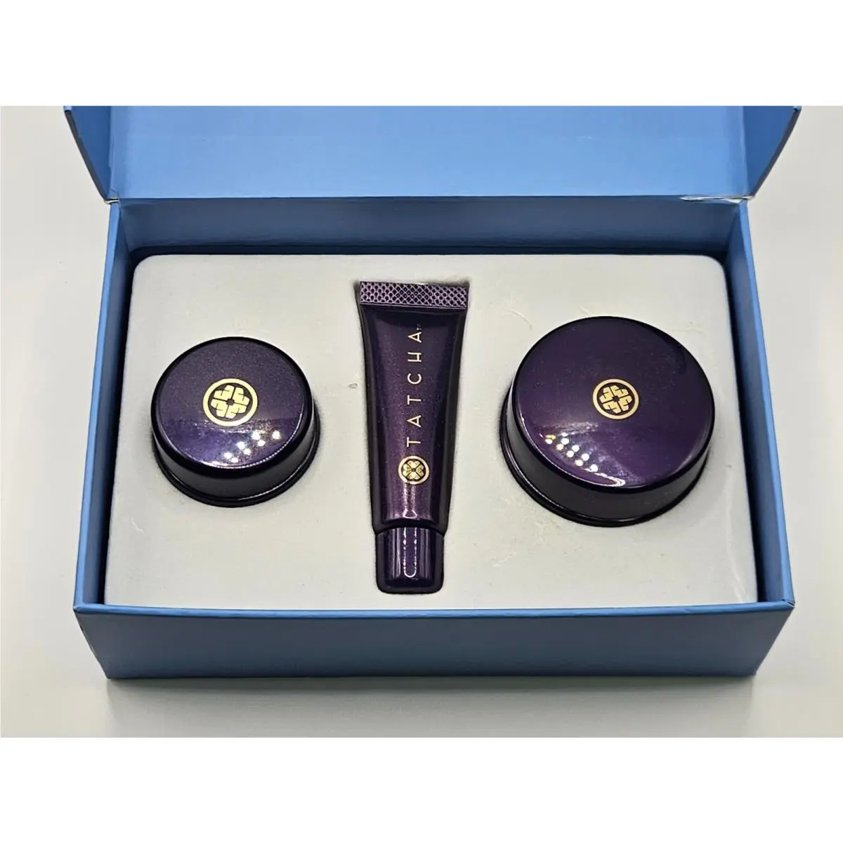 Tatcha Indigo Essentials Kit Recovery Cream Hand Cream Body Butter