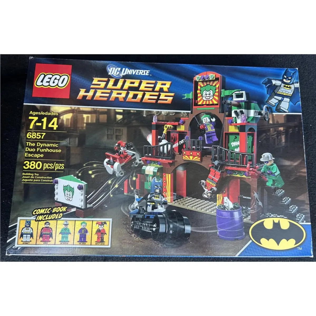 Lego Set 6857 The Dynamic Duo Funhouse Escape