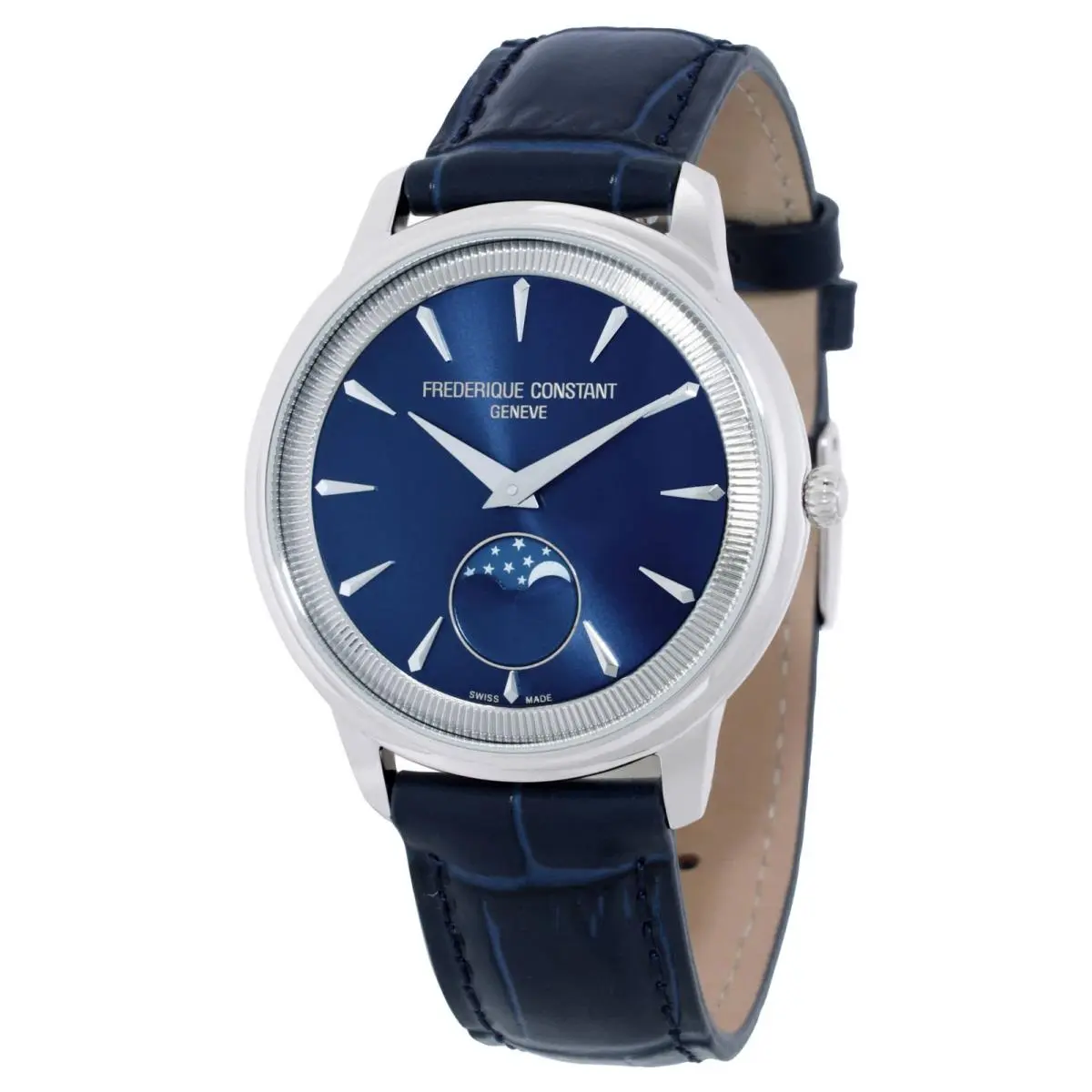 Frederique Constant Classics Moneta Moonphase Quartz Watch FC-206N3S6
