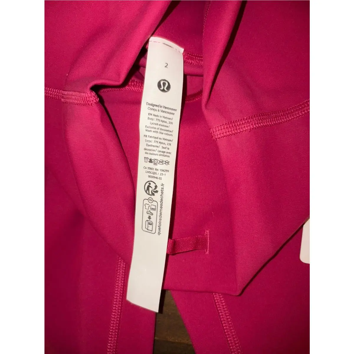 Lululemon clothing - Lululemon Wonder Train HR Tight 25