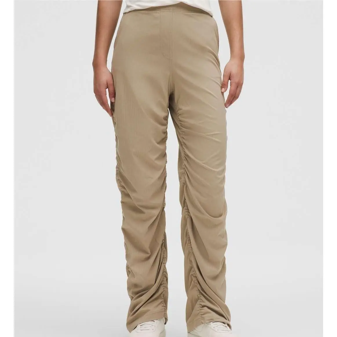 Lululemon Dance Studio Slim-fit High-rise Flared Pant Sheer Oak Size XS
