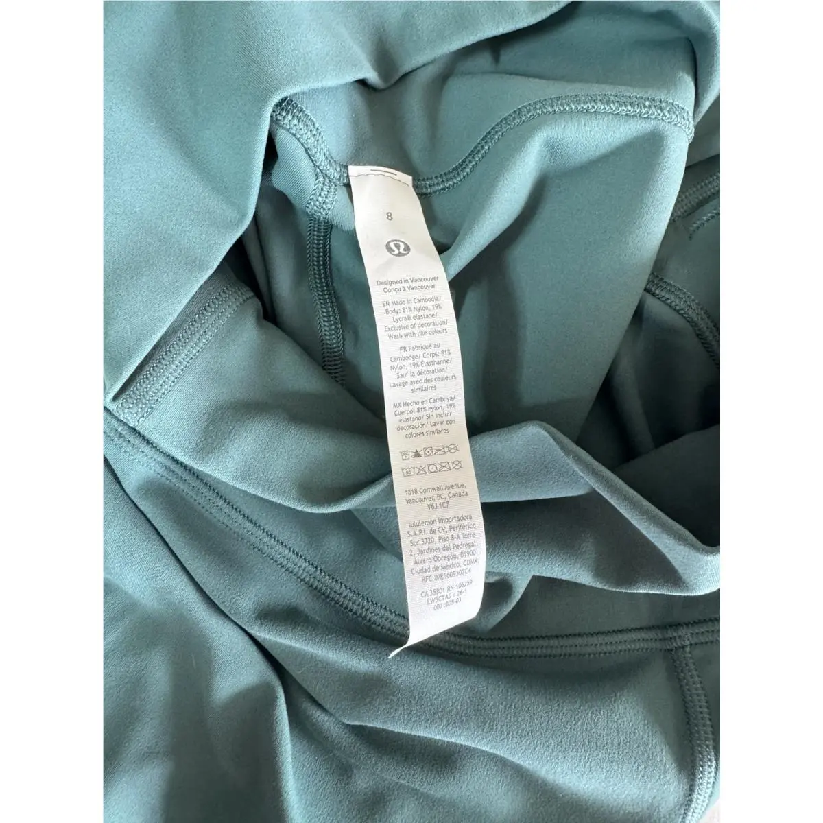 Lululemon clothing - Teal 5