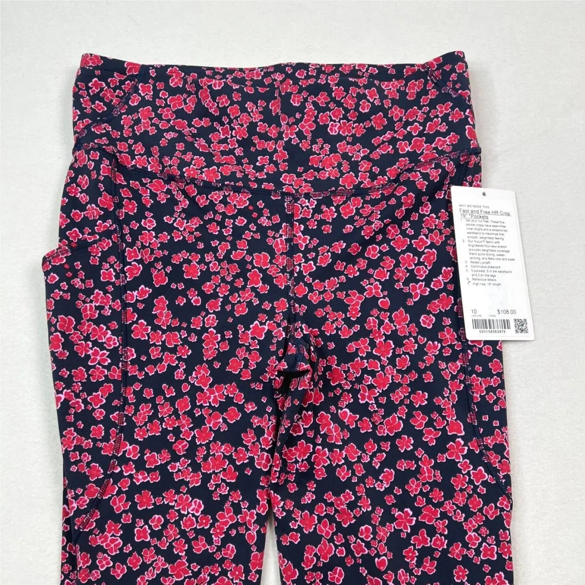 Lululemon clothing - Fast and Free HR Crop 19