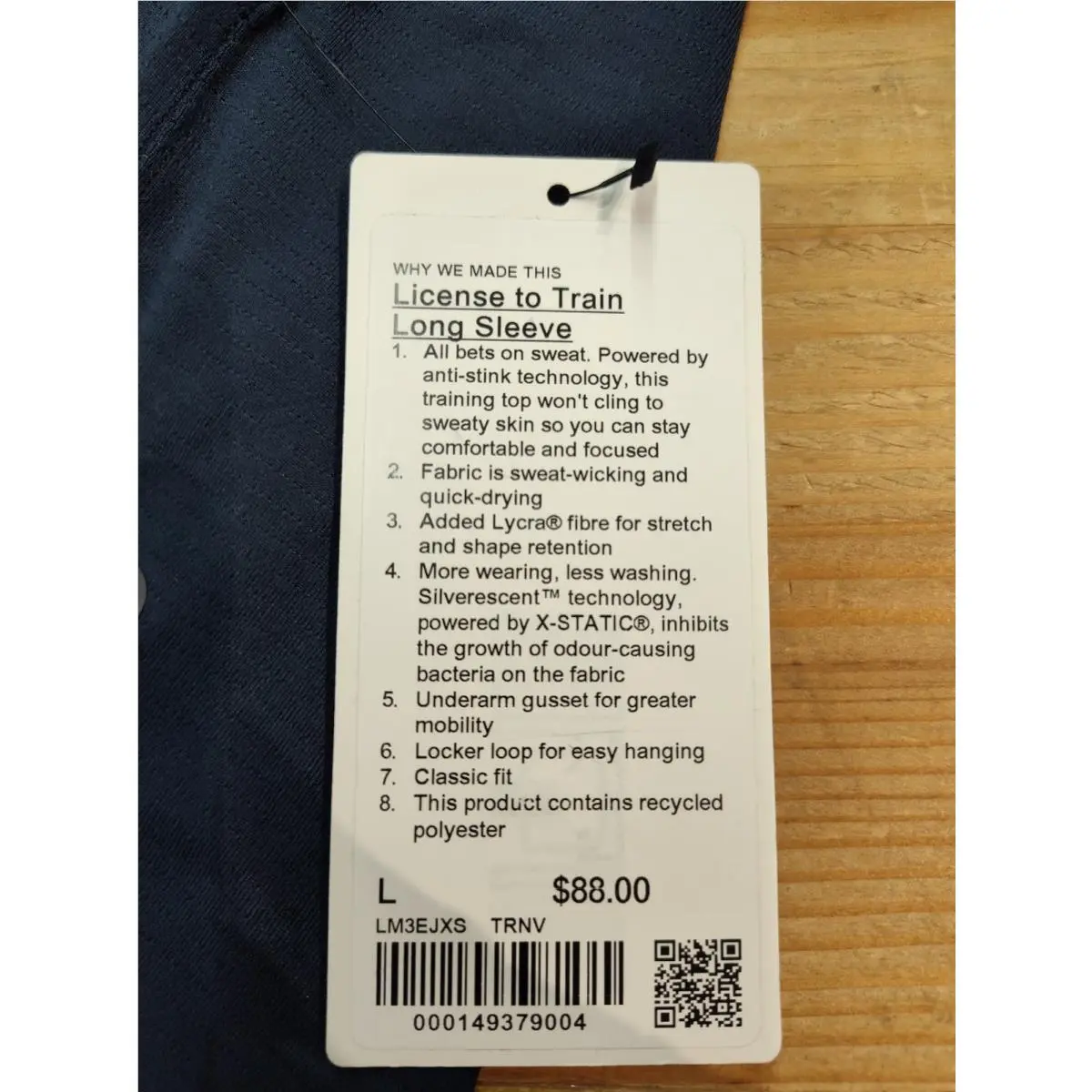 Lululemon clothing - Blue 5