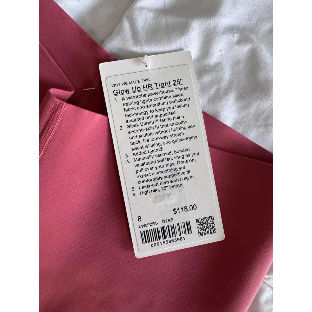 Lululemon clothing - LW5FZES - LW5FZES - Pink 1