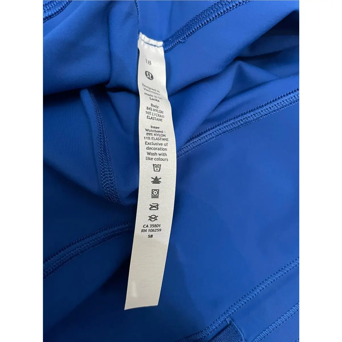 Lululemon clothing - Blue 4