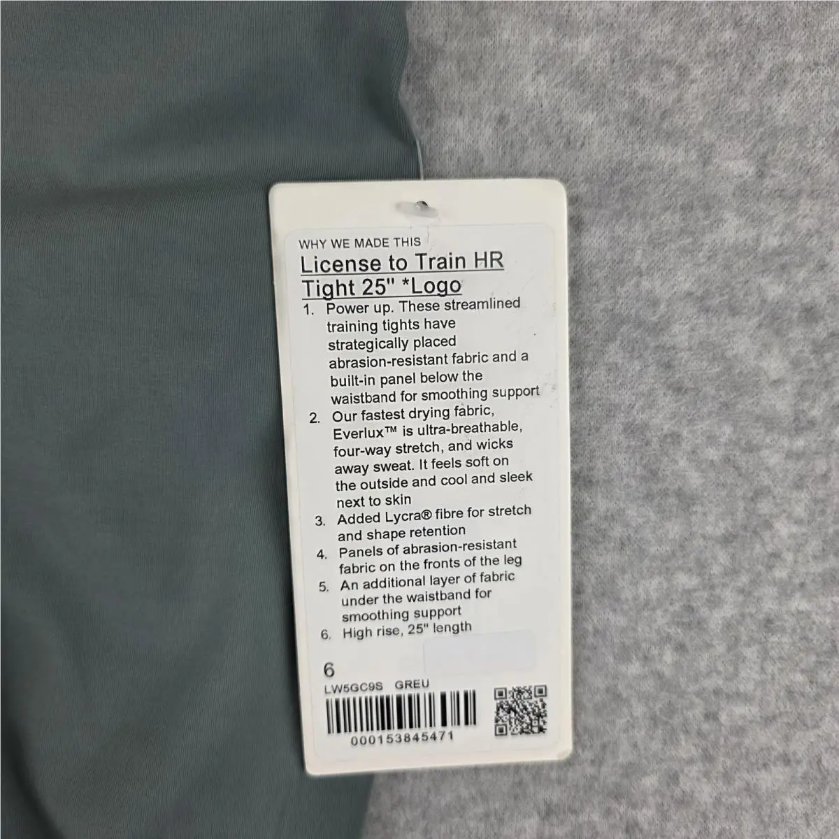 Lululemon clothing - Green 1