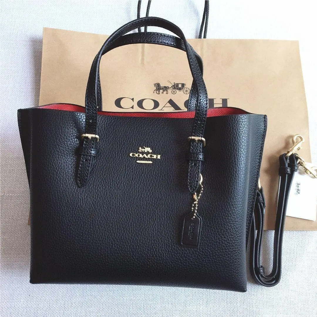 Coach Women`s Hand Bag C4084 IMF2L Mollie Tote 25 2Way Shoulder Bag Outlet