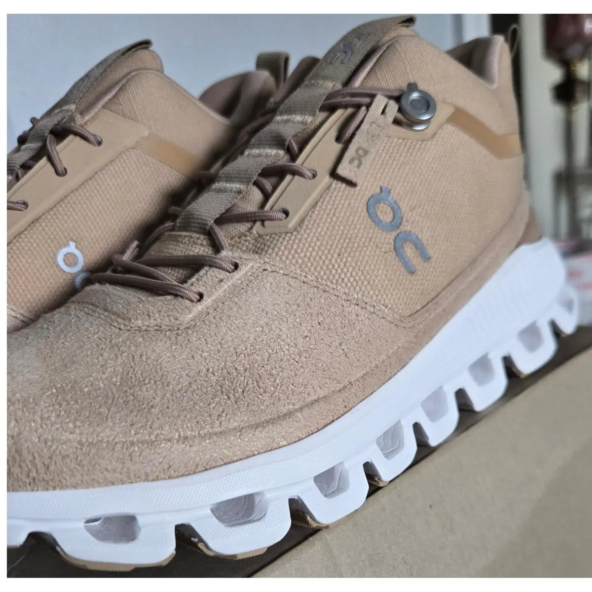 On-Running shoes - On Running Cloud Hi - Cloud - Beige 2