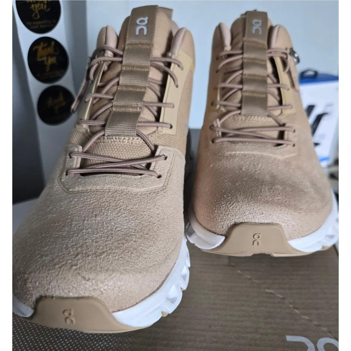 On-Running shoes - On Running Cloud Hi - Cloud - Beige 3