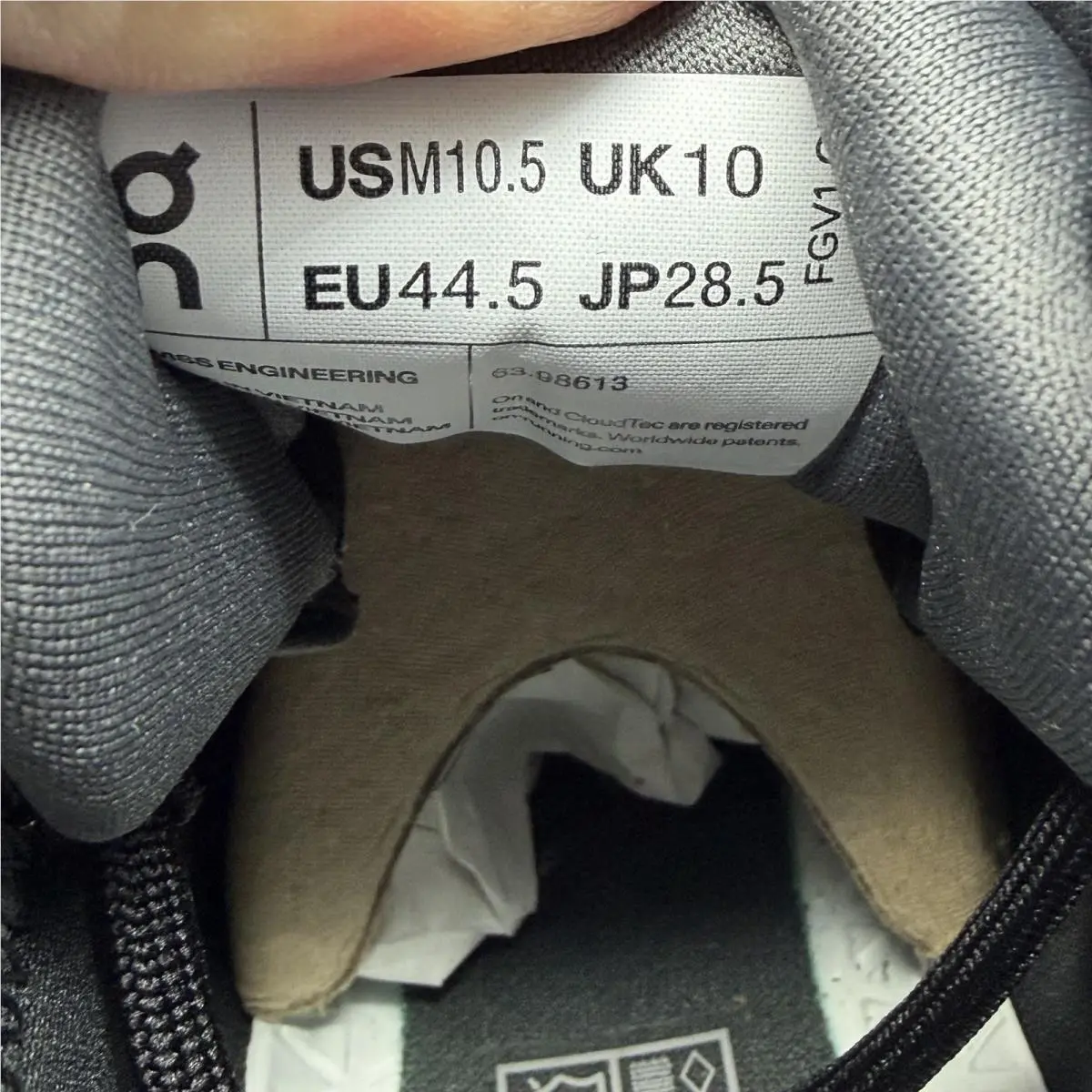 On-Running shoes - Cloudrock 2 Waterproof - Cloudrock Waterproof - 6398611 - Black/Eclipse (UPC: 7630419111696) 11