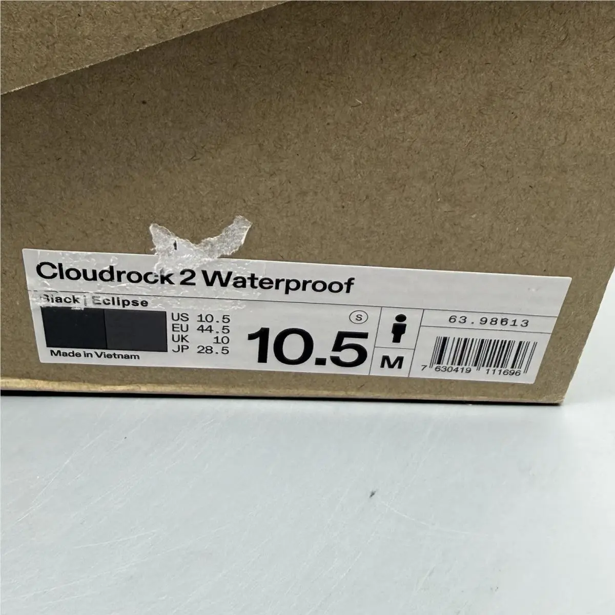 On-Running shoes - Cloudrock 2 Waterproof - Cloudrock Waterproof - 6398611 - Black/Eclipse (UPC: 7630419111696) 13