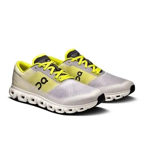 On Running Cloud 5 Push Men`s Running Shoes White Yellow Size 12.5