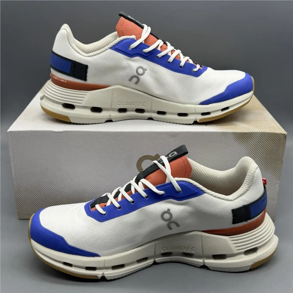 On-Running shoes - On Cloudnova Form - Cloudnova Form - 2698477 - White/Rust (UPC: 7630419110156) 1