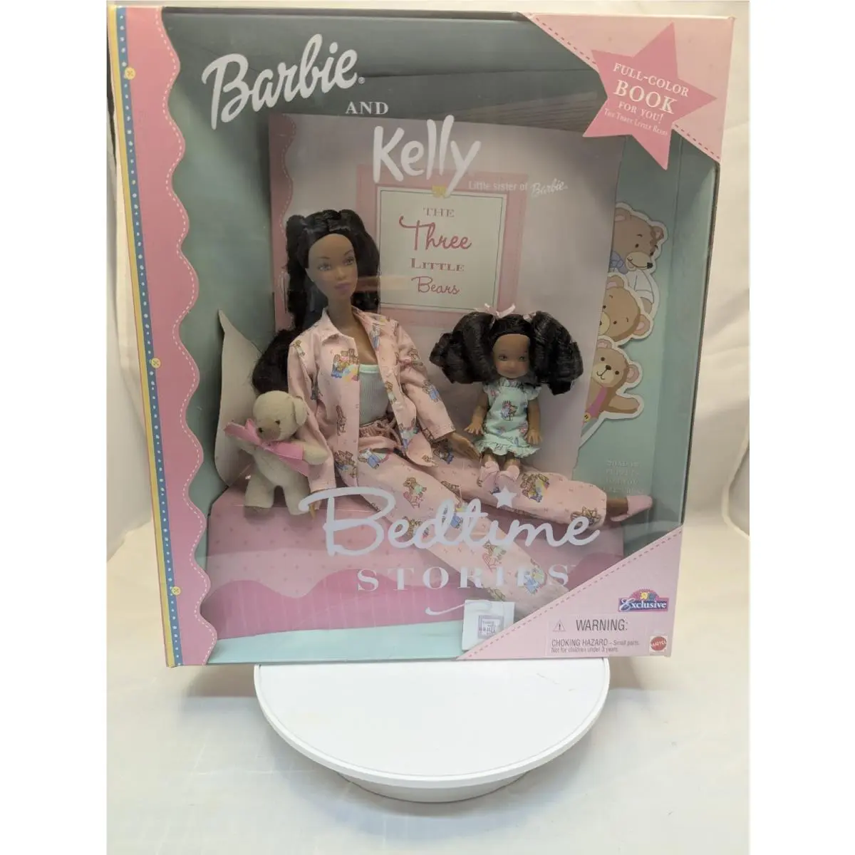 2000 Mattel Barbie Kelly Bedtime Stories Toys R Us African American 29427
