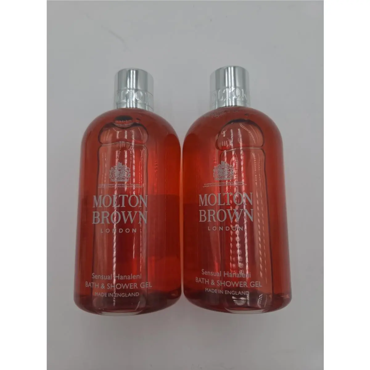 Set of 2 Molton Brown Sensual Hanaleni Bath Shower Gel 10 FL OZ Each