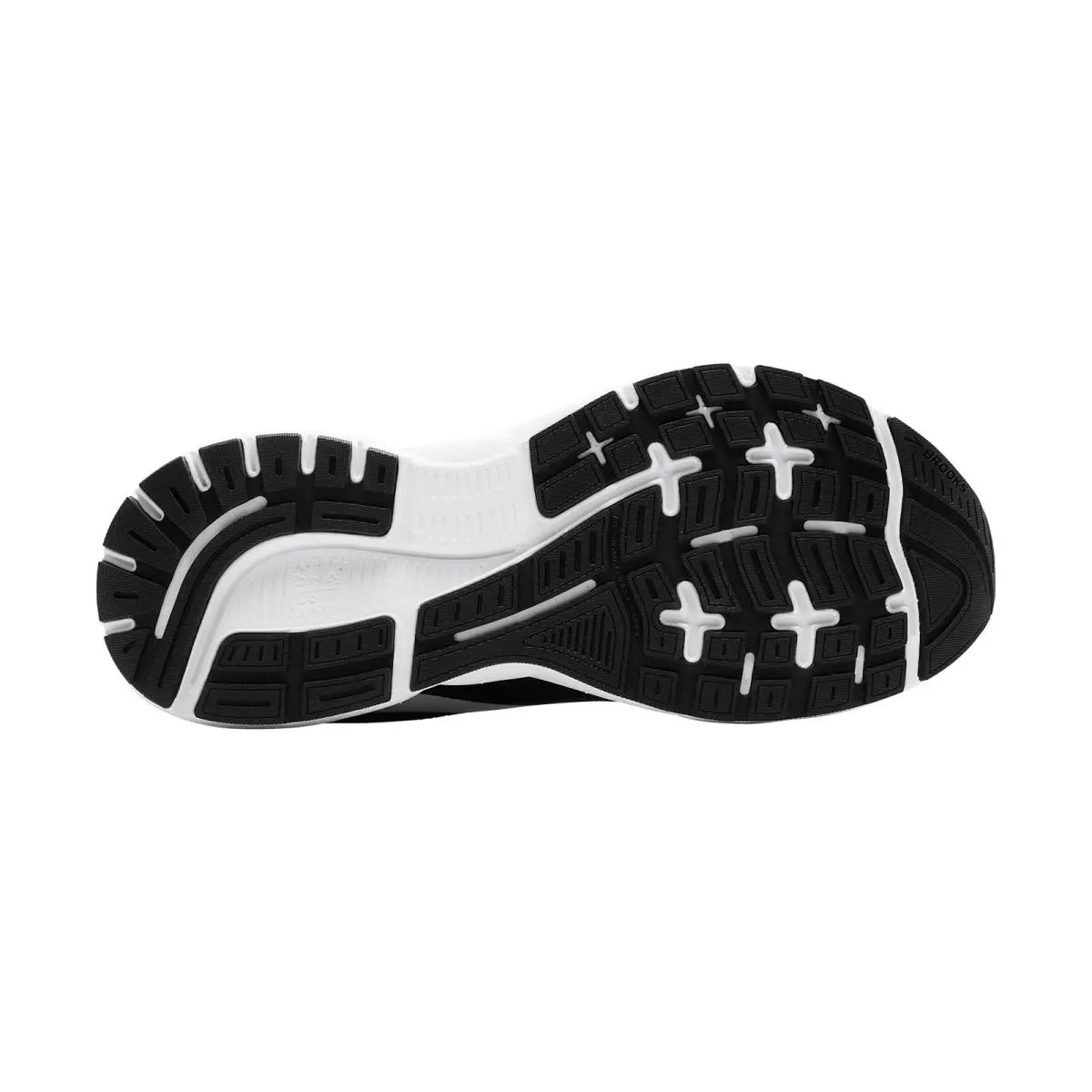 Brooks shoes - Black Gray White 10