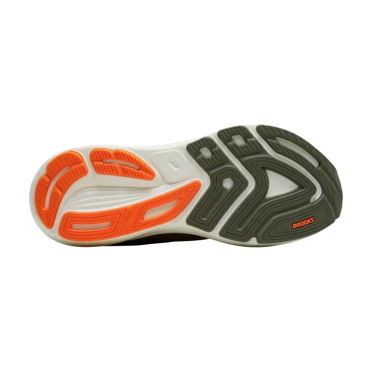Brooks shoes - Olive/Tea/Orange 10