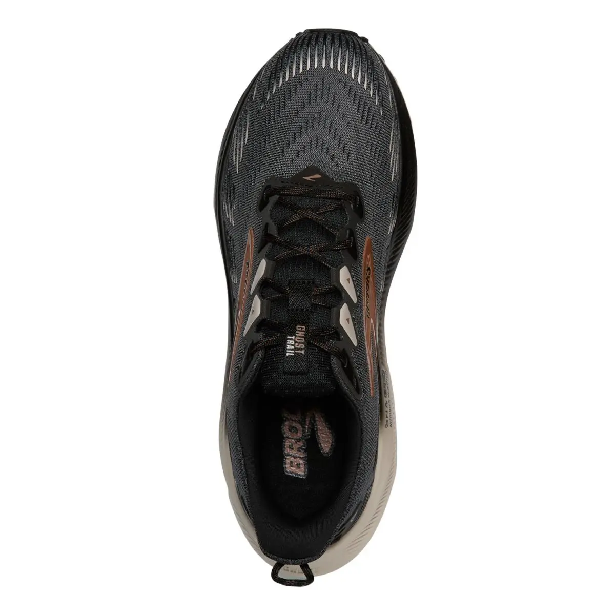 Brooks shoes - Ebony/Black/White 11
