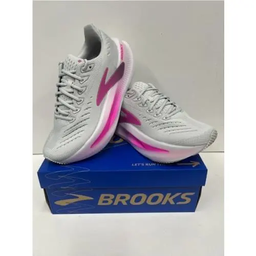 Brooks shoes - Brooks Glycerin Max 2 - Glycerin Max - Oyster/Argyle/Cyber Pink (048) 6