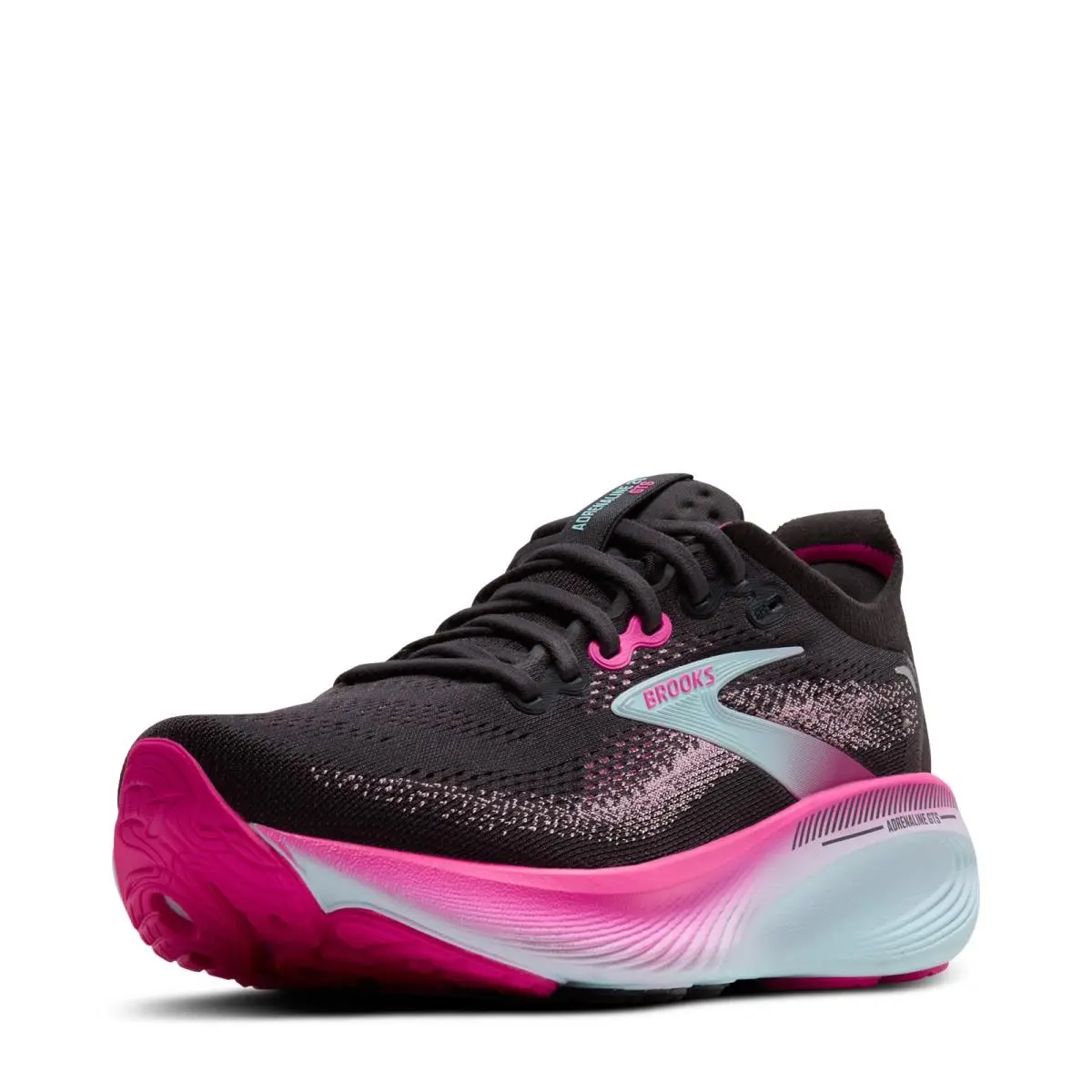Women`s Brooks Adrenaline Gts 25 Running Shoe 120443 1B 064 Black/cyber Pink/ic