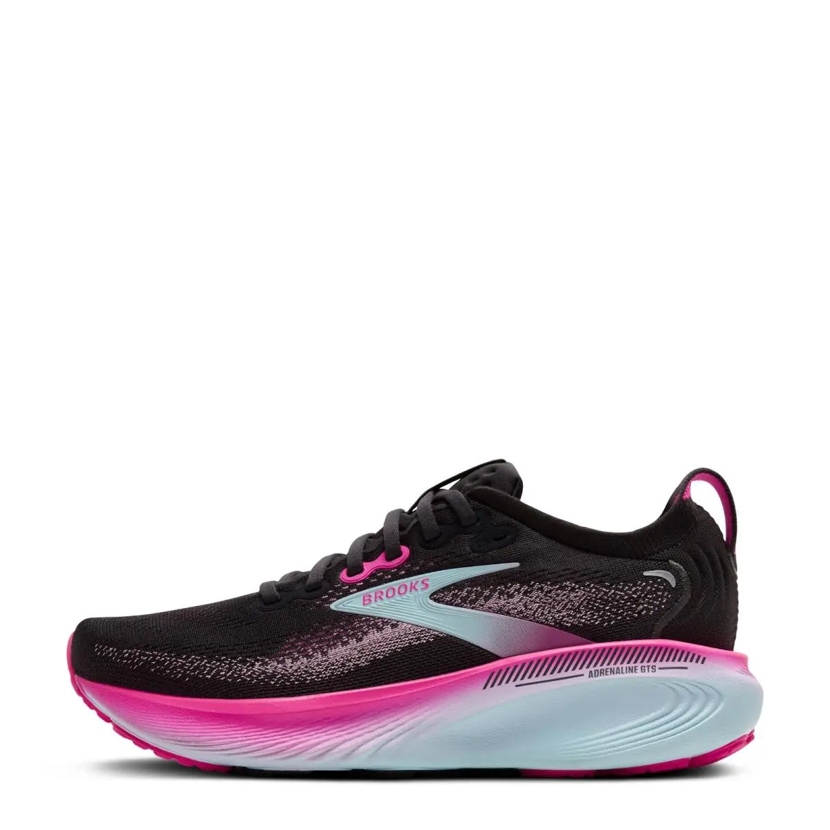 Brooks shoes - Black/Cyber Pink/Iced Aqua 1