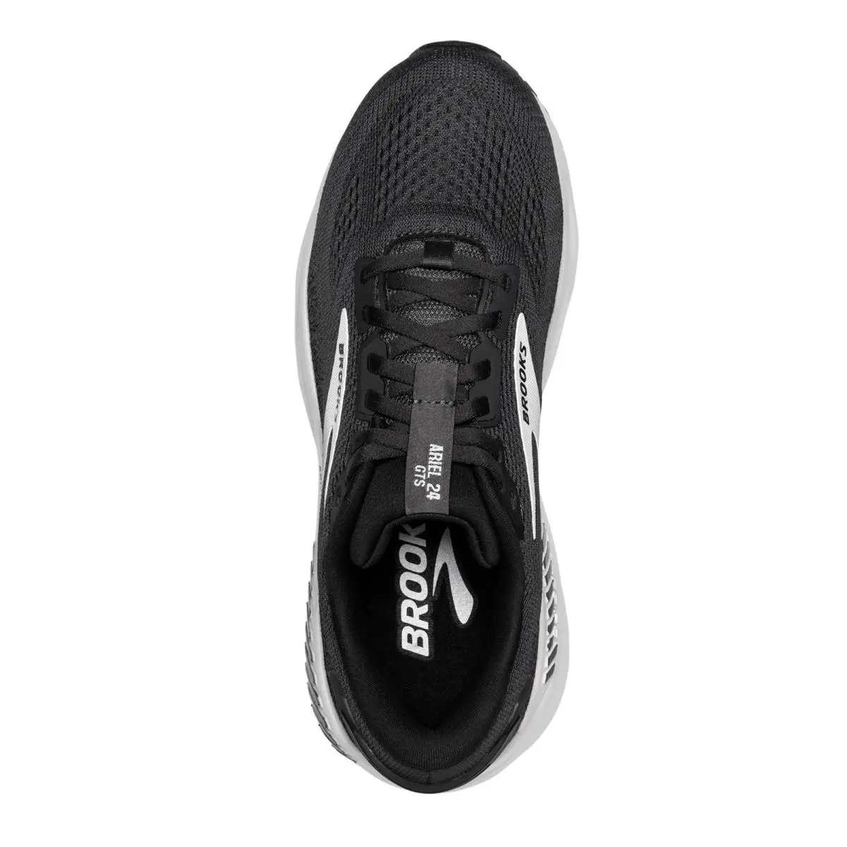 Brooks shoes - Ebony/Black/White 3