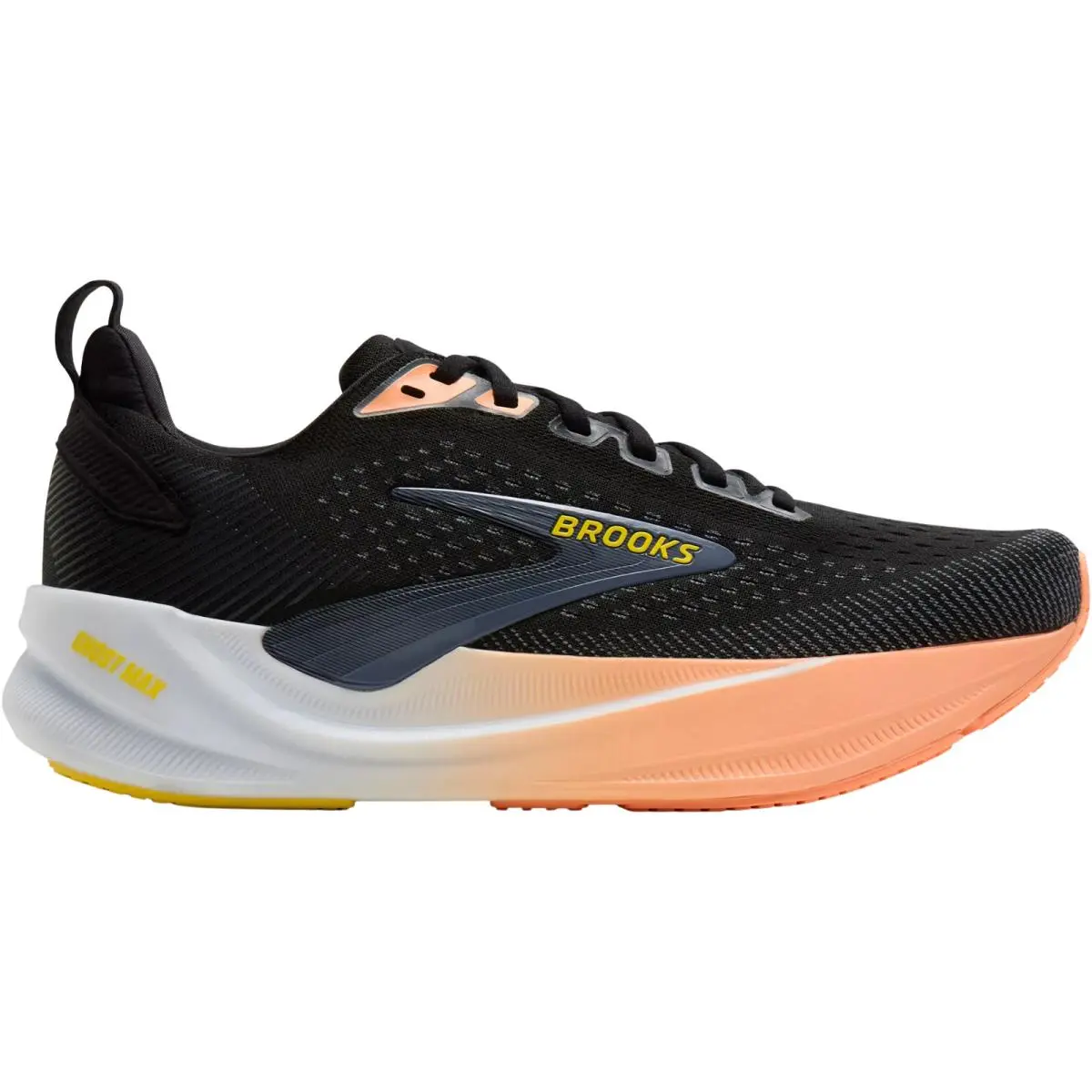 Brooks shoes - Brooks Ghost Max 4 - Ghost Max - Black/Black/Rose Gold 34