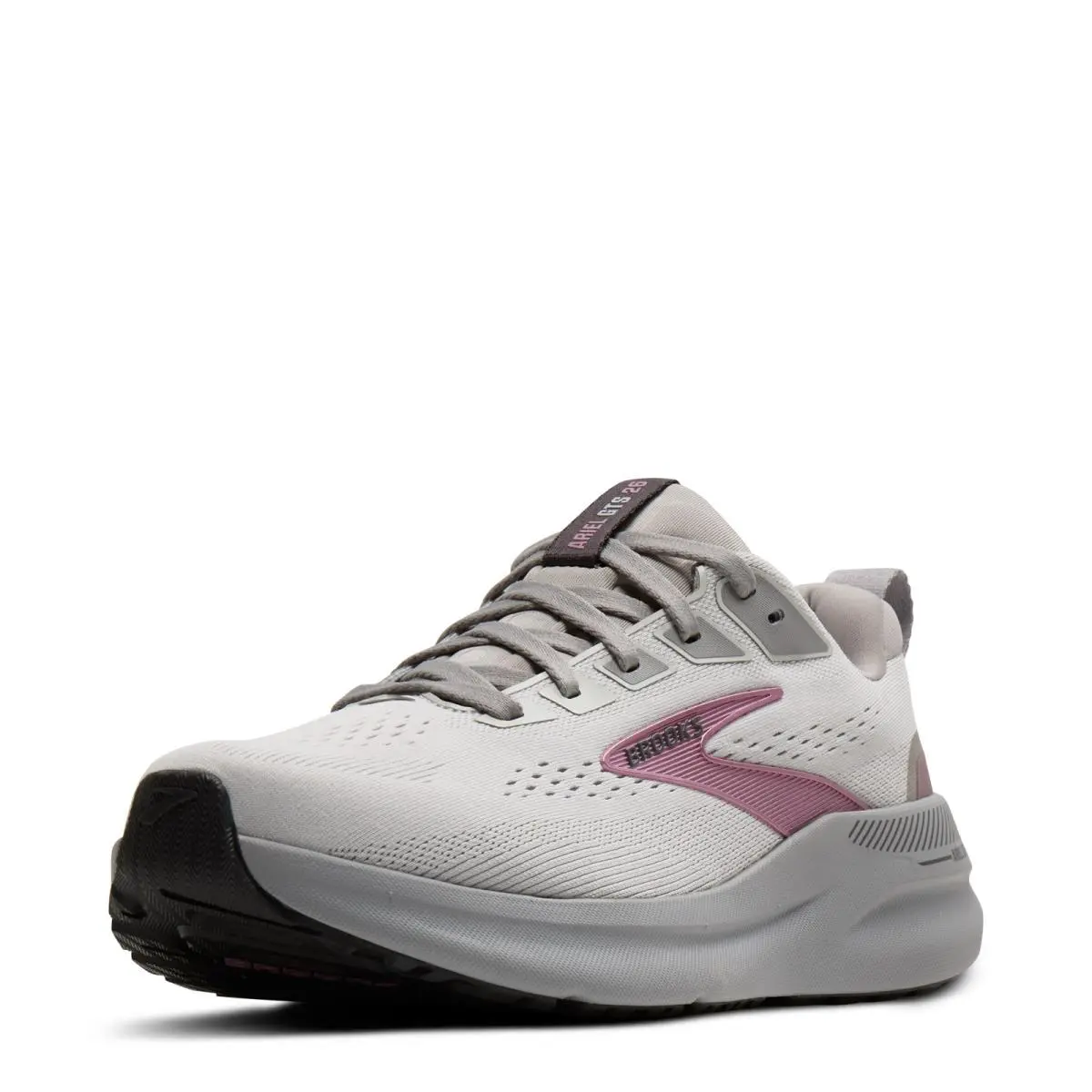 Women`s Brooks Ariel Gts 26 Running Shoe - Wide Width 120444 1D 094 Oyster Mush