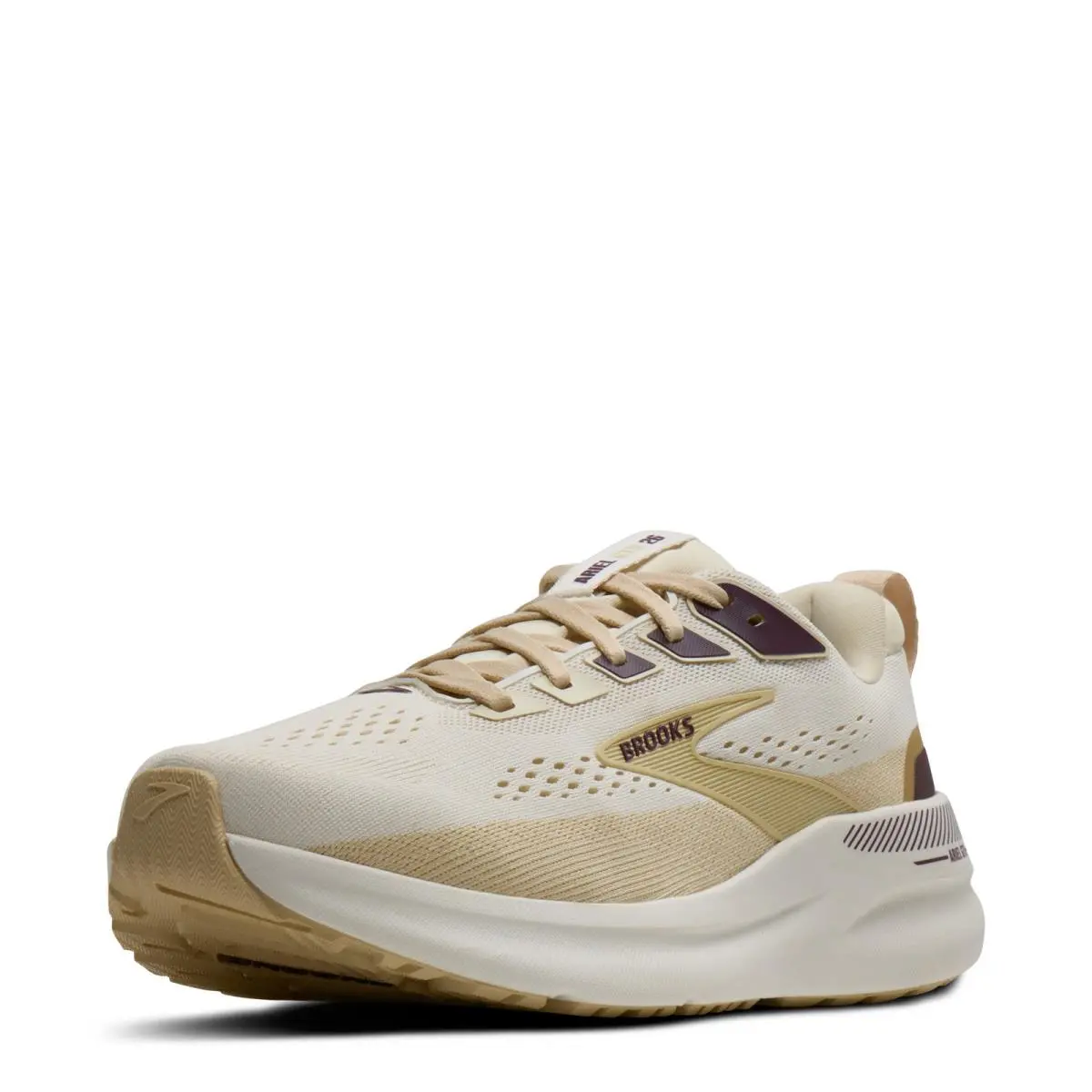 Women`s Brooks Ariel Gts 26 Running Shoe - Wide Width 120444 1D 288 Coconut San