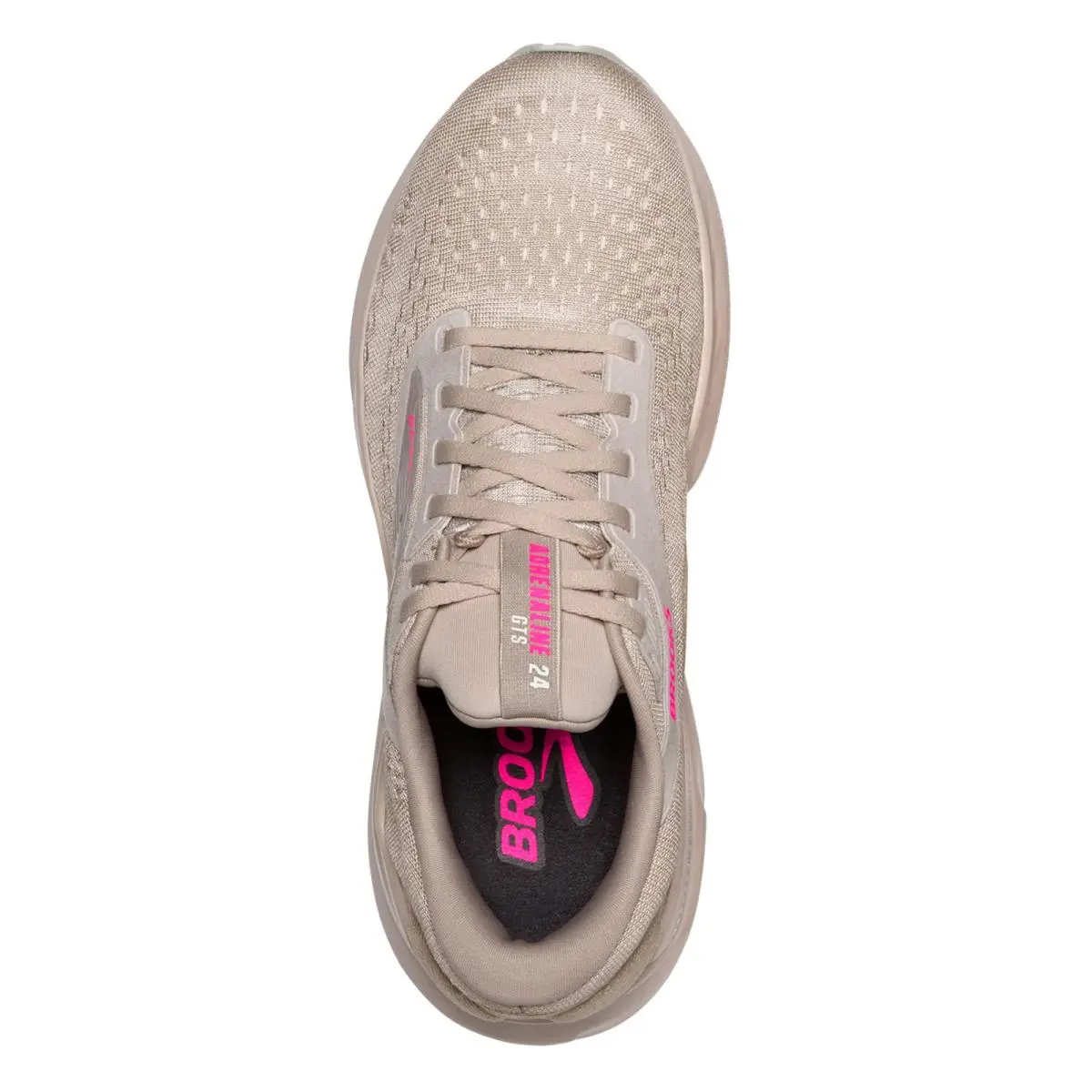 Brooks shoes - Chateau Grey/Coconut/Pink 3
