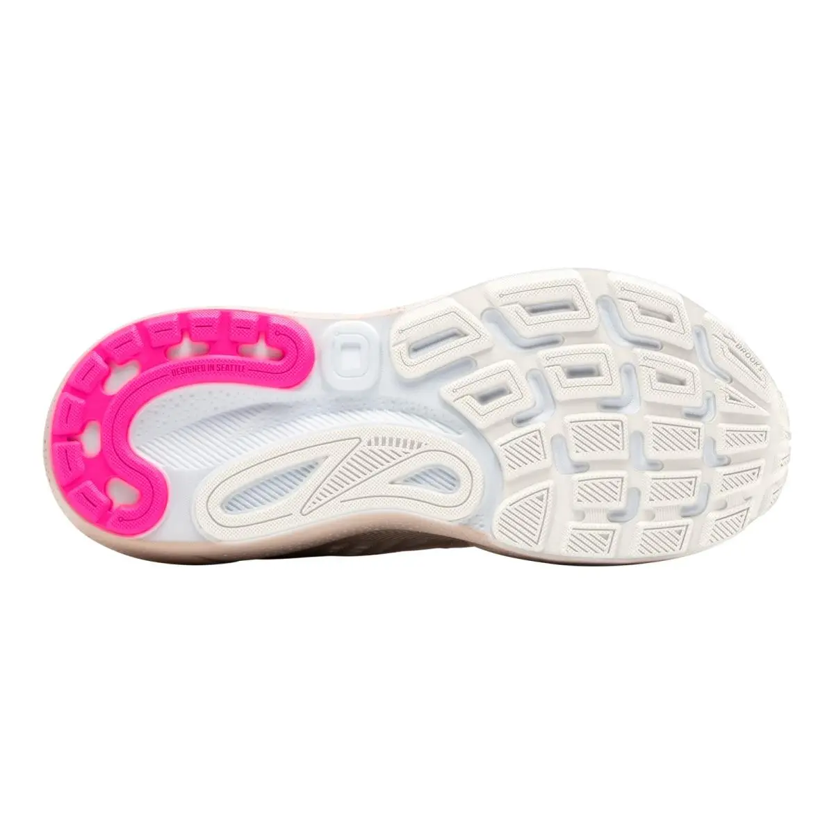 Brooks shoes - Chateau Grey/Coconut/Pink 4