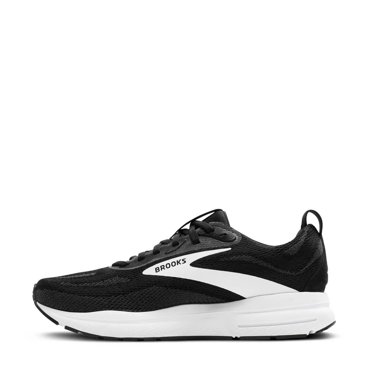 Brooks shoes - Black Gray White 7