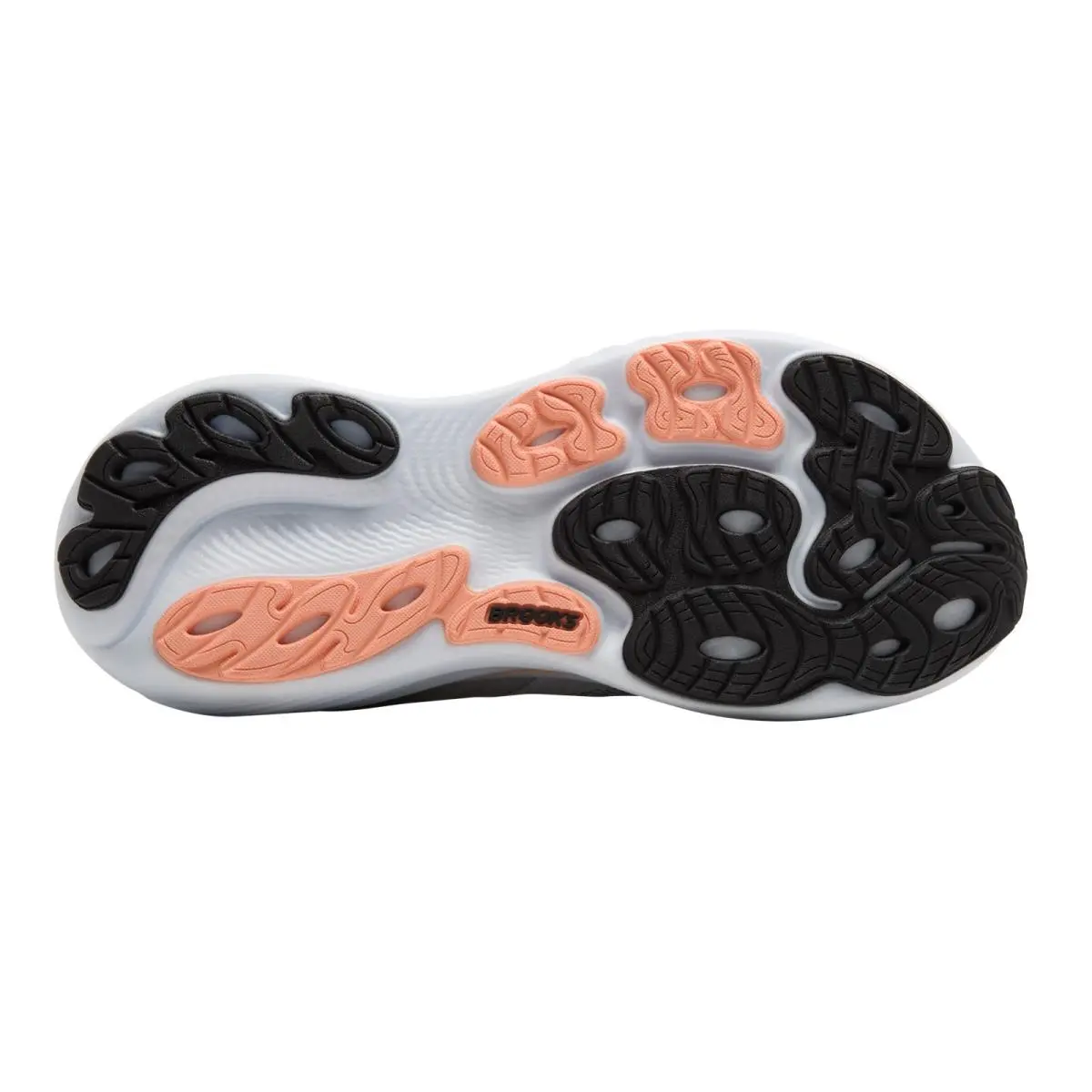 Brooks shoes - Grey/Blackened Pearl/Coral 11