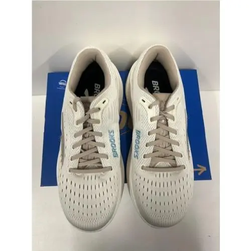 Brooks shoes - Brooks Ghost Max 3 - Ghost Max - Coconut/Chateau Grey/Blue (181) 1