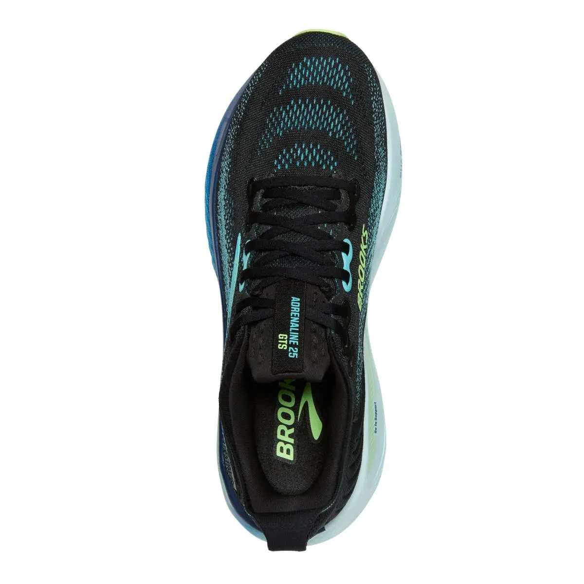 Brooks shoes - Black/Ipanema/Mint 11