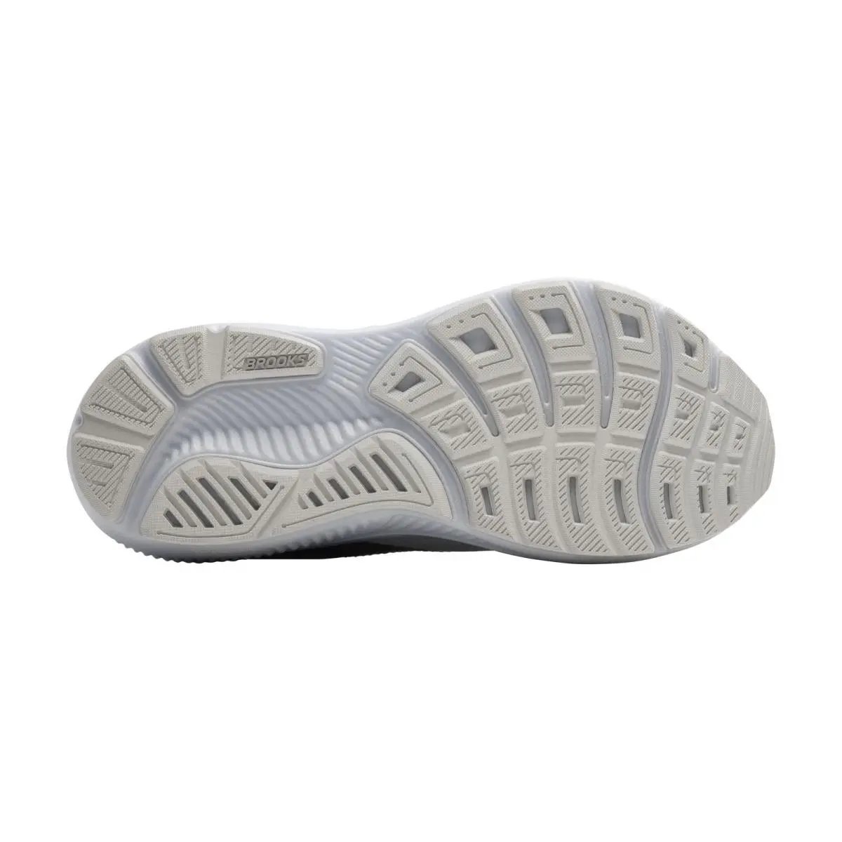 Brooks shoes - White/White/Grey 4