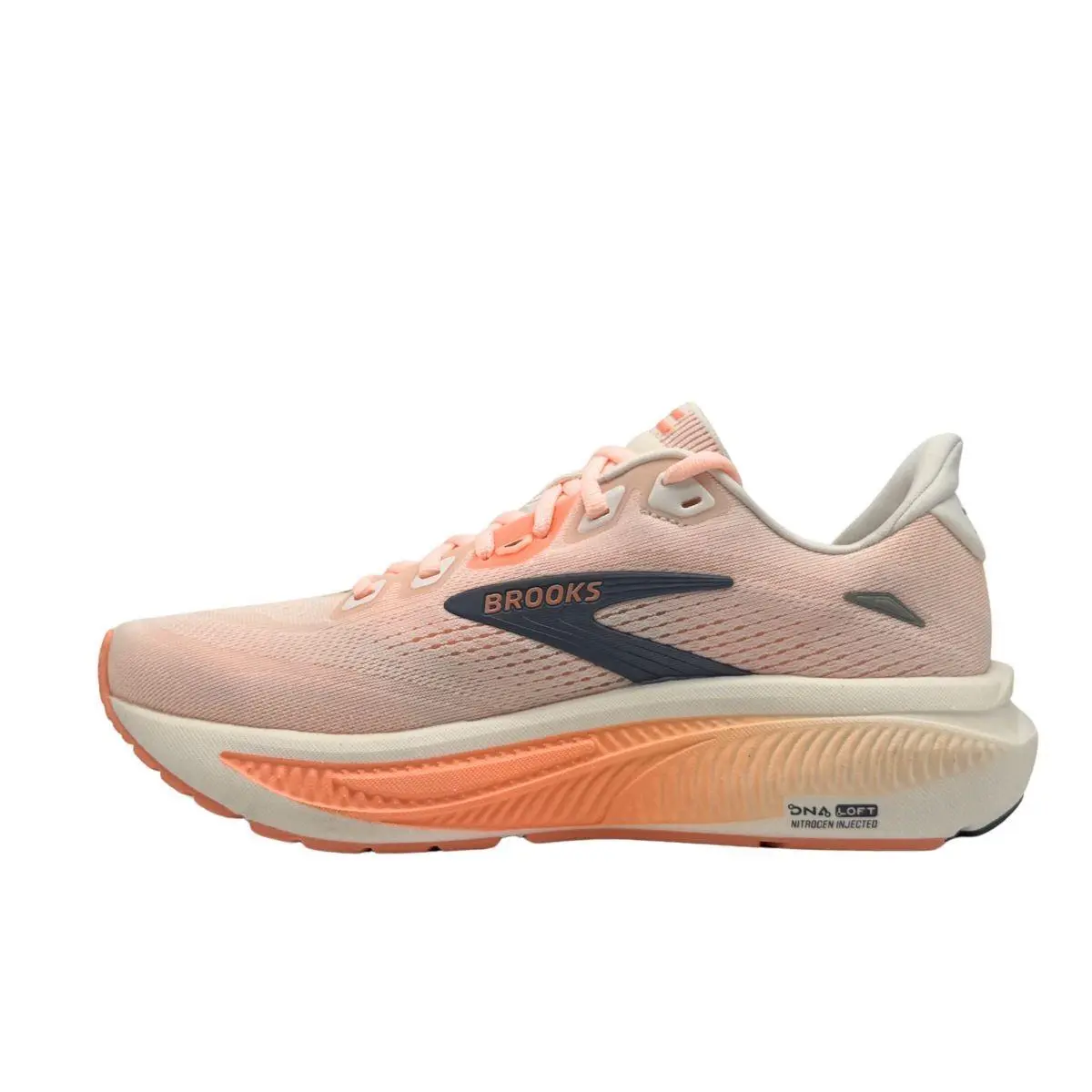 Brooks shoes - Brooks Ghost 18 - Ghost - White/Purple Hebe/Green 22