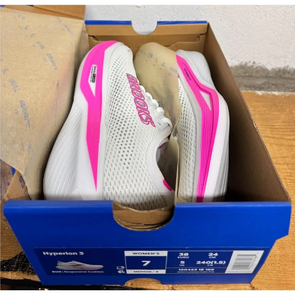 Brooks shoes - HYPERION 3 - HYPERION - 120453 1B 189 - White 0