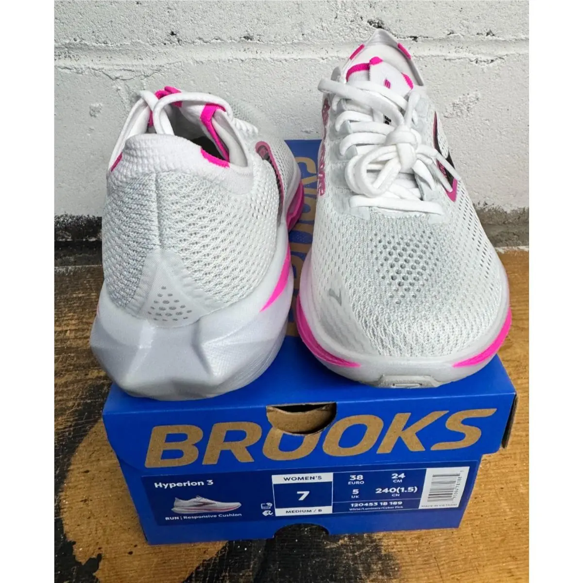 Brooks shoes - HYPERION 3 - HYPERION - 120453 1B 189 - White 2