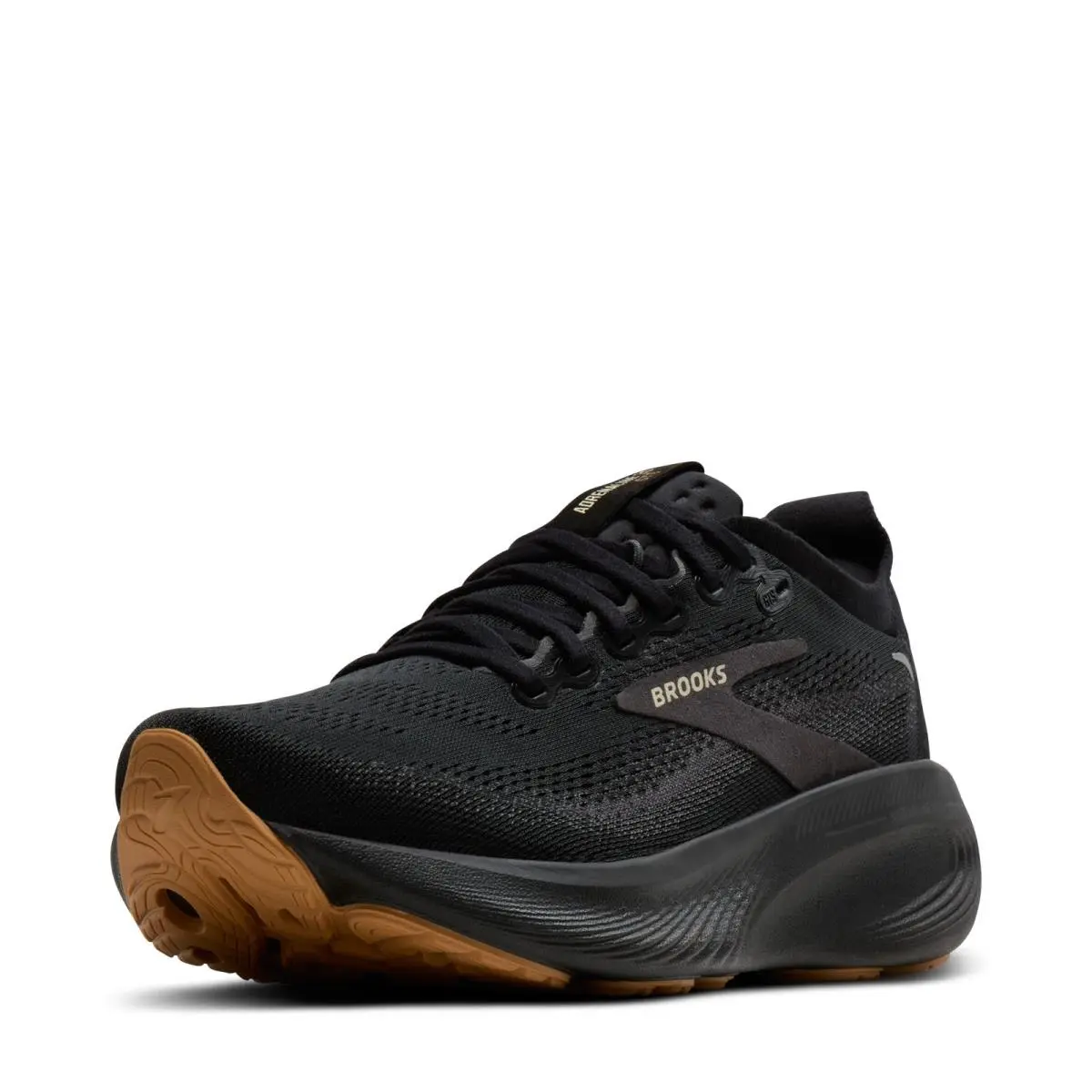 Men`s Brooks Adrenaline Gts 25 Running Shoe 110454 1D 036 Black Biscuit Fabric