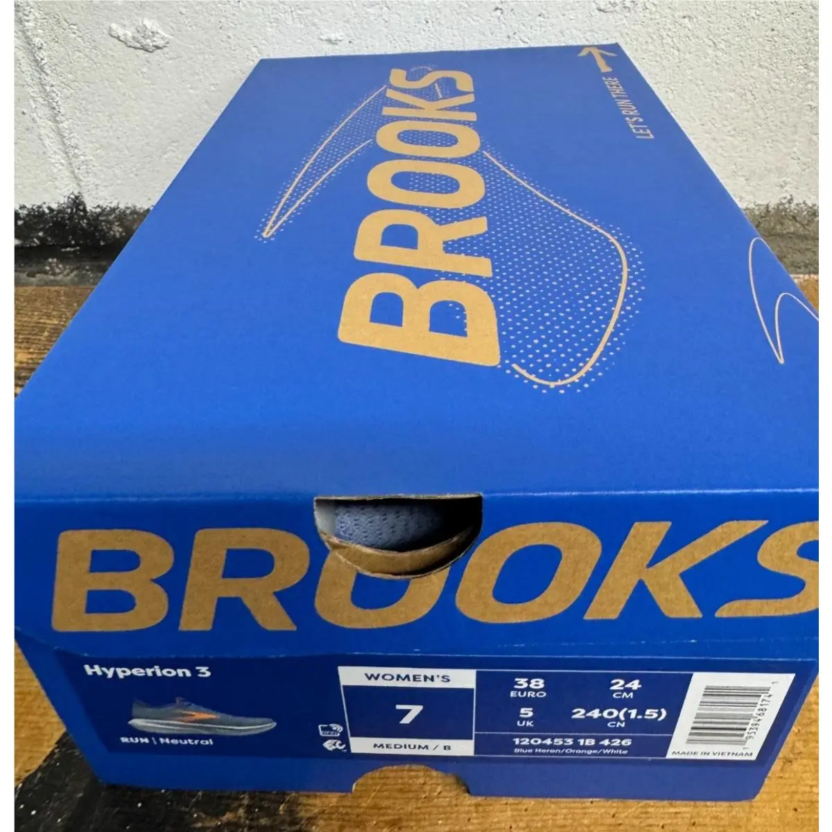 Brooks shoes - HYPERION 3 - HYPERION - 120453 1B 426 - Blue 8