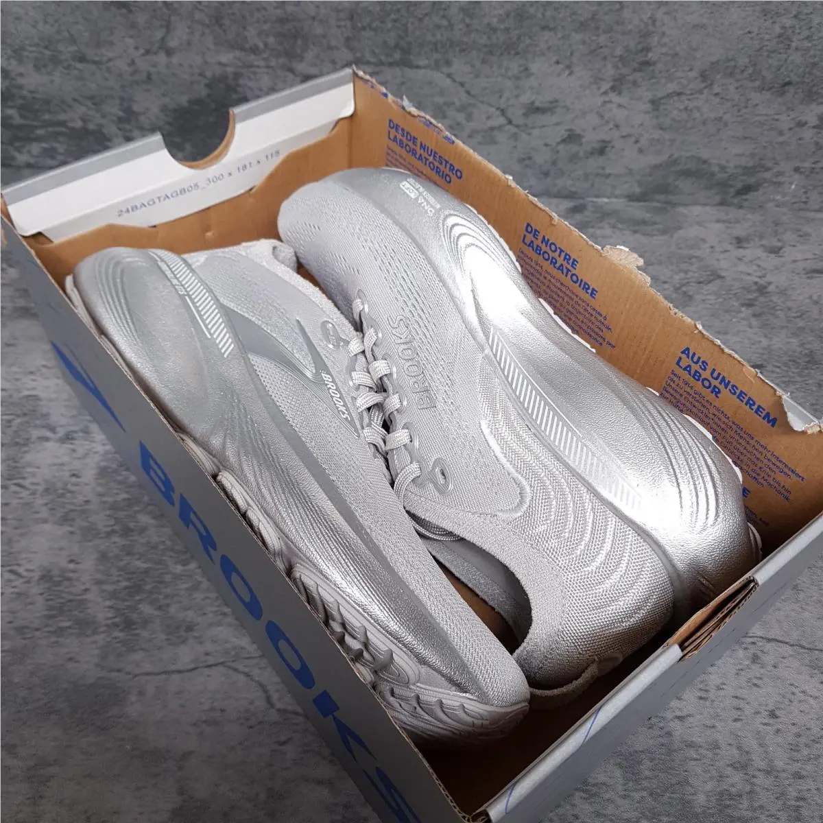 Brooks shoes - Brooks Adrenaline GTS 25 - Adrenaline GTS - 120443 1B 184 - Silver 4