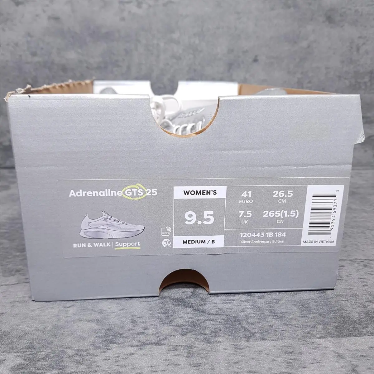 Brooks shoes - Brooks Adrenaline GTS 25 - Adrenaline GTS - 120443 1B 184 - Silver 5