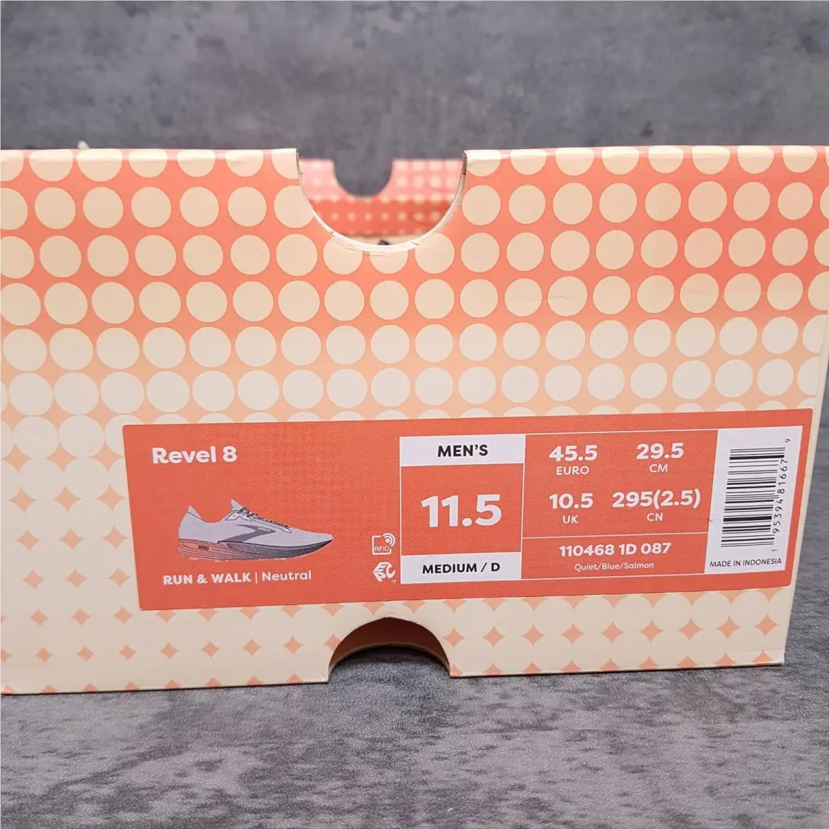 Brooks shoes - Brooks Revel - Revel - 110468 1D 087 - Gray 5