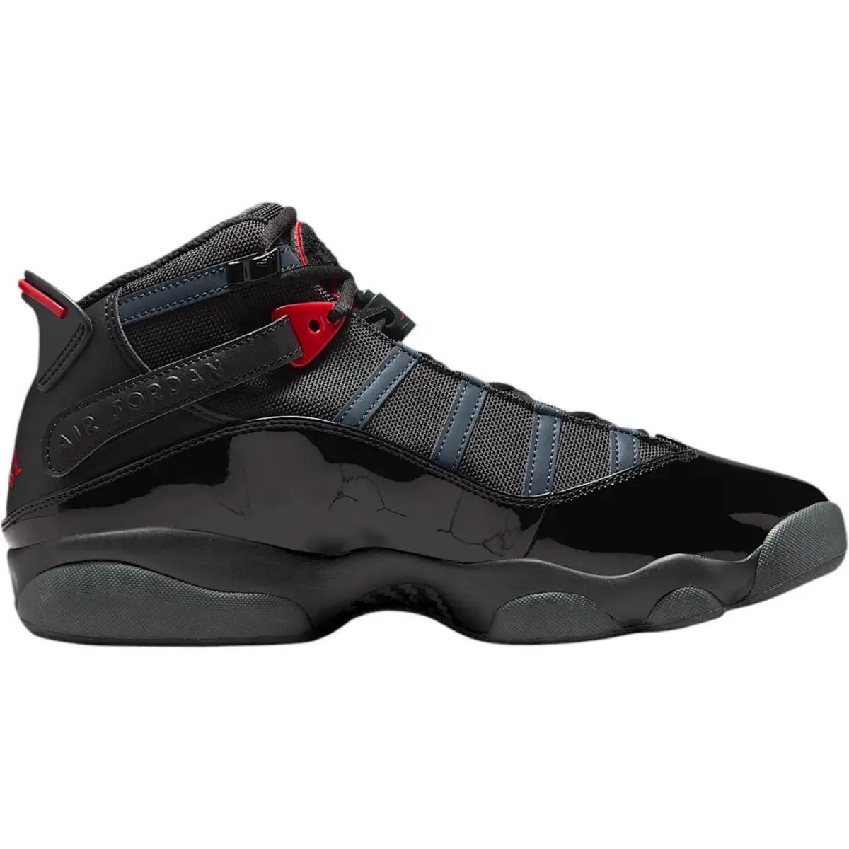Nike Air Jordan 6 Rings Men Basketball Shoe US Size 7-14 Black Red