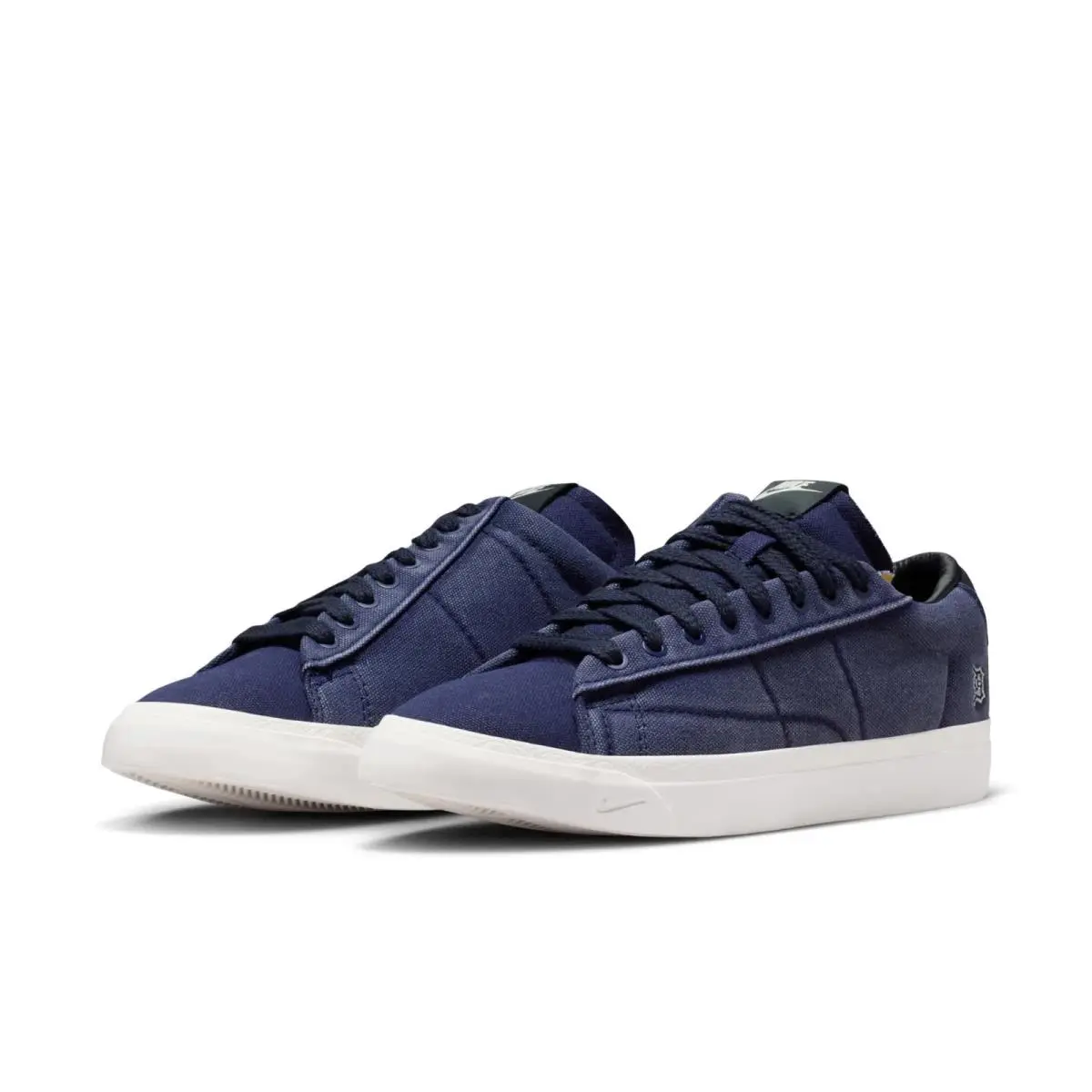 Nike Blazer Low x Book HQ2054-400 Sneakers Men`s Navy Lifestyle Shoes SHOP779