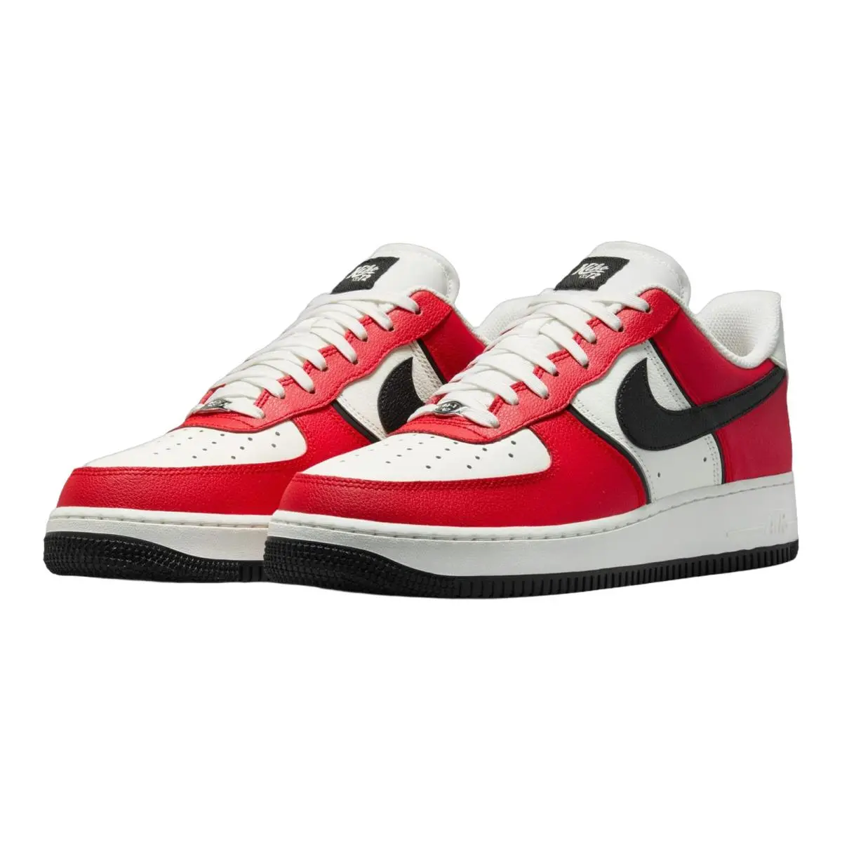 Nike shoes - NIKE Air Force 1 Low 07 LV8 - IM5752-600 - University Red/Sail/Metallic Silver/Black 0