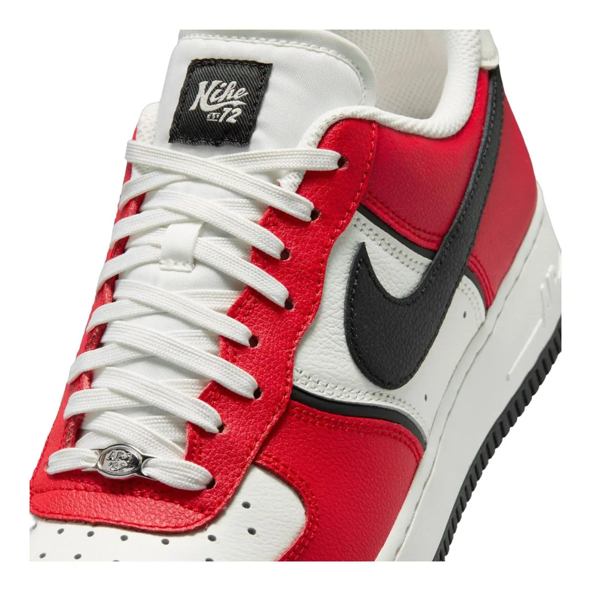 Nike shoes - NIKE Air Force 1 Low 07 LV8 - IM5752-600 - University Red/Sail/Metallic Silver/Black 5