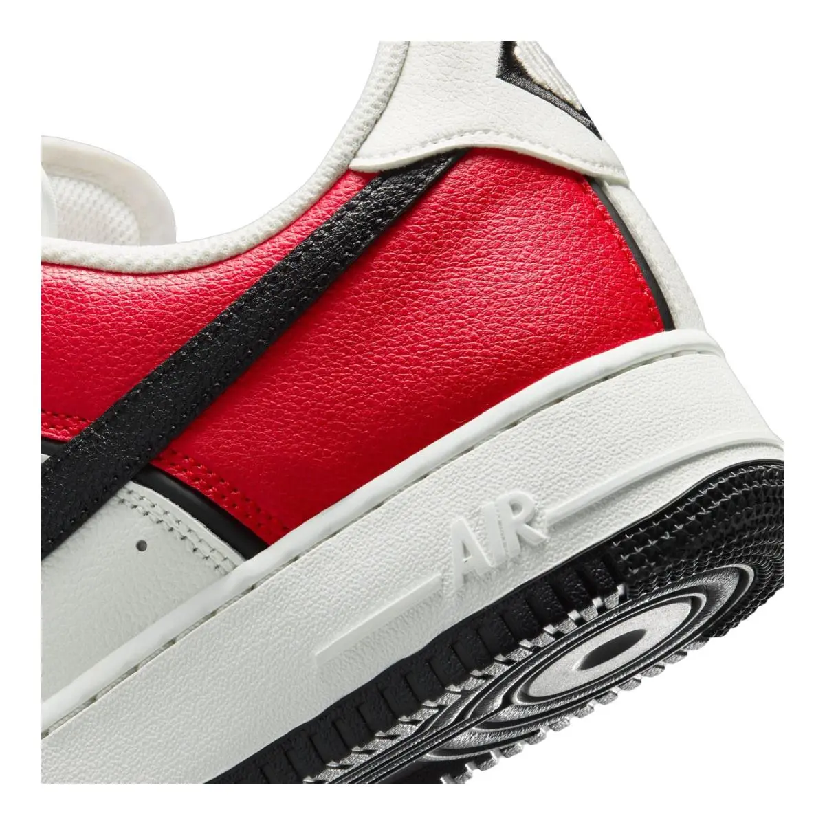 Nike shoes - NIKE Air Force 1 Low 07 LV8 - IM5752-600 - University Red/Sail/Metallic Silver/Black 6